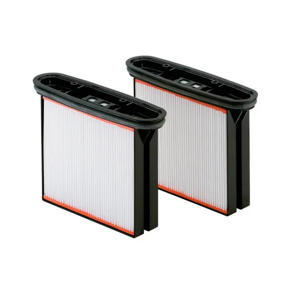 2 cassettes de filtres, polyester, nano-revêtement, classe de poussière M Prix Bas
