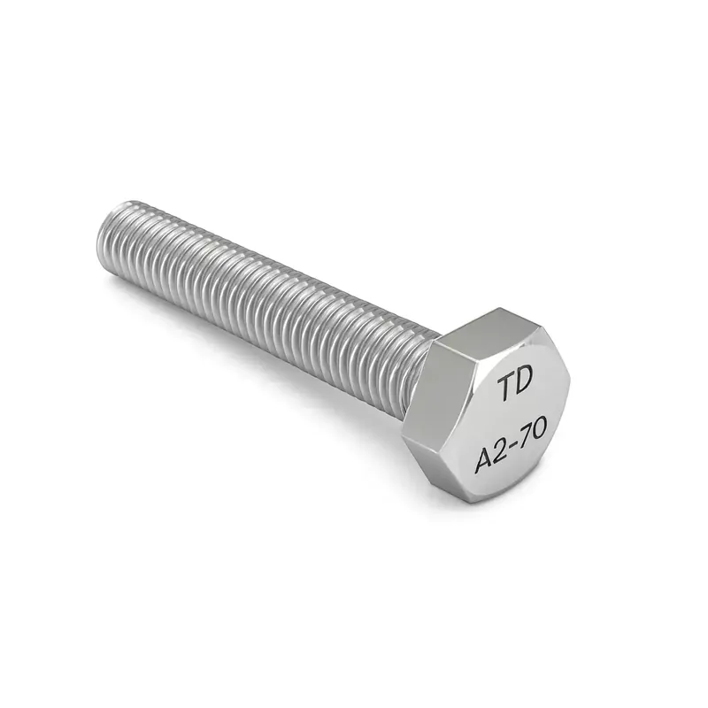 Achat Immédiat Vis à tête hexagonale (TH) entierement filetée – DIN 933 – M 24 x 130 – Inox A2
