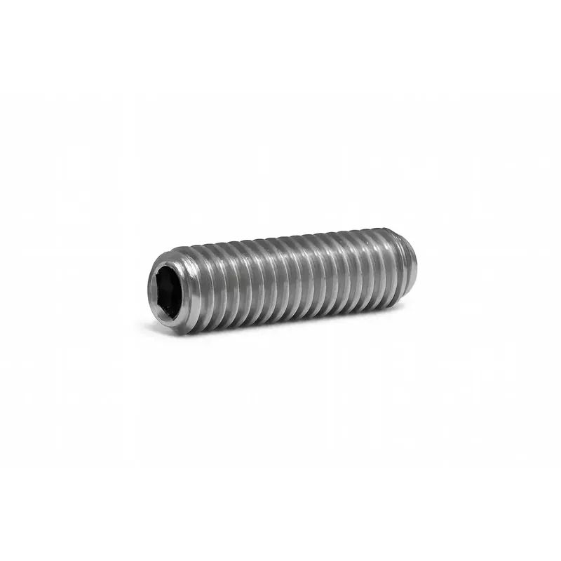 Achat Immédiat Vis sans tête à six pans creux – STHC – DIN 916 – M 10 x 60 – Bout cuvette – Acier 45H zingué
