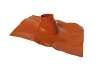 Meilleur Prix Solin plomb teinté ocre avec rotule 5° à 25° UBBINK
