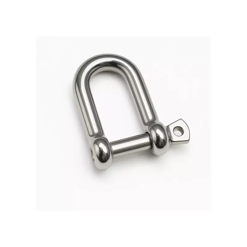 Manille droite forgée axe imperdable - Inox A4 - diam 12 - Accastillage, quincaillerie Prix Bas