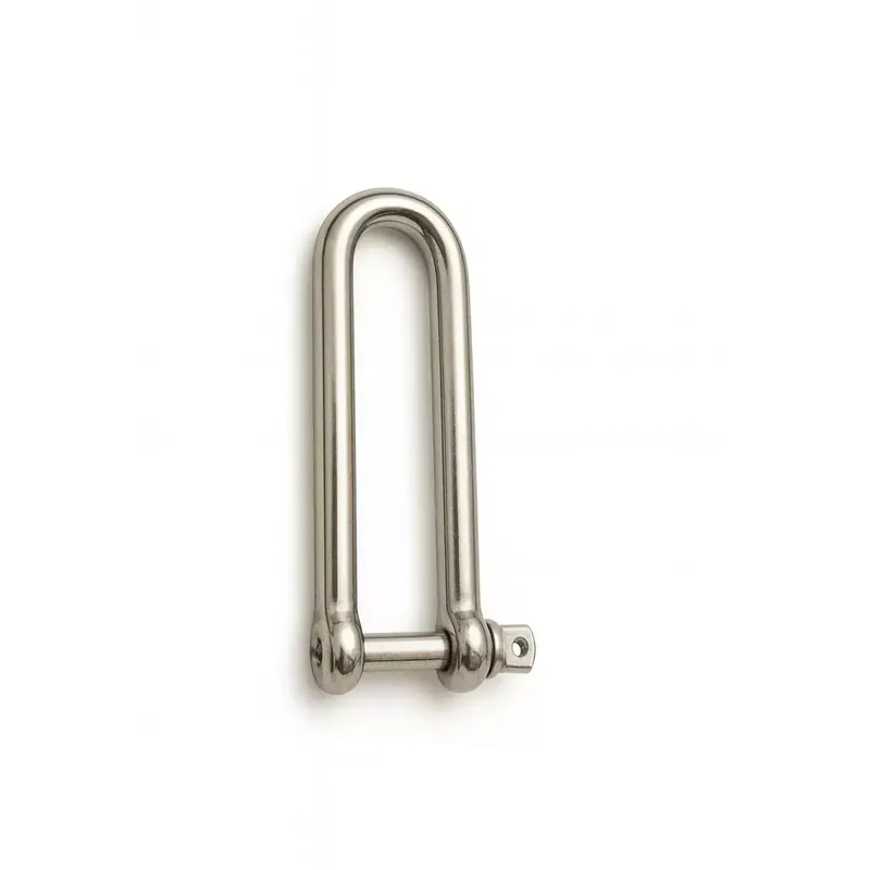 Commander Maintenant Manille droite longue forgée - Inox A4 - diam 4 - Haut. 30 - Accastillage, quincaillerie