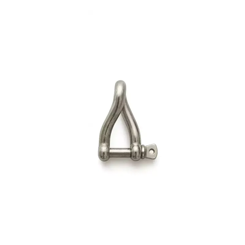 Manille torse forgée - Inox A4 - diam 4 - Haut. 22 - Accastillage, quincaillerie Commander Vite