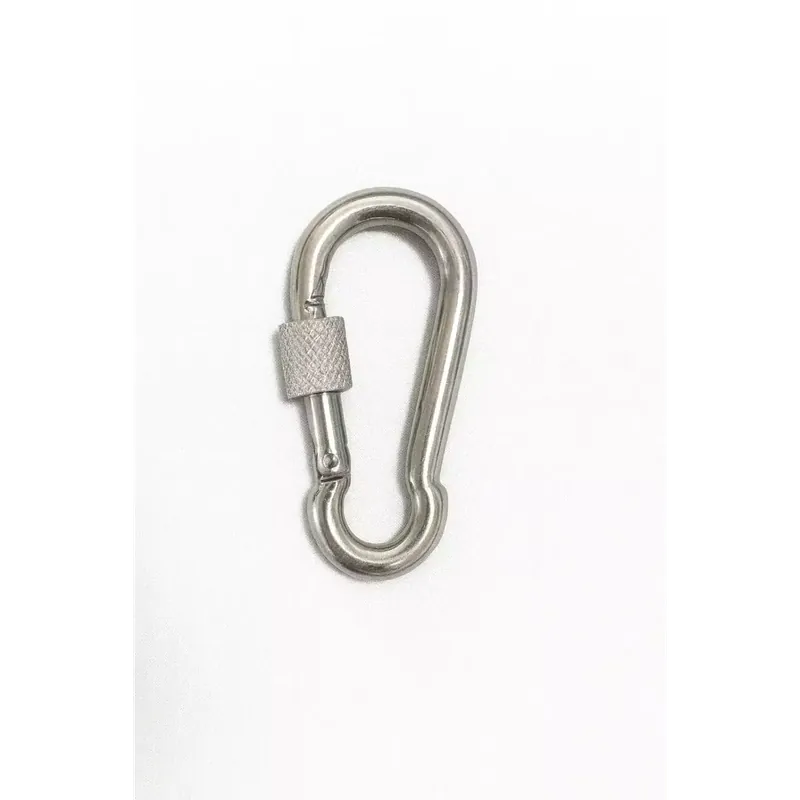 Expédié Aujourd'hui Mousqueton avec vis sécurité - Inox A4 - diam 8 - Accastillage, quincaillerie