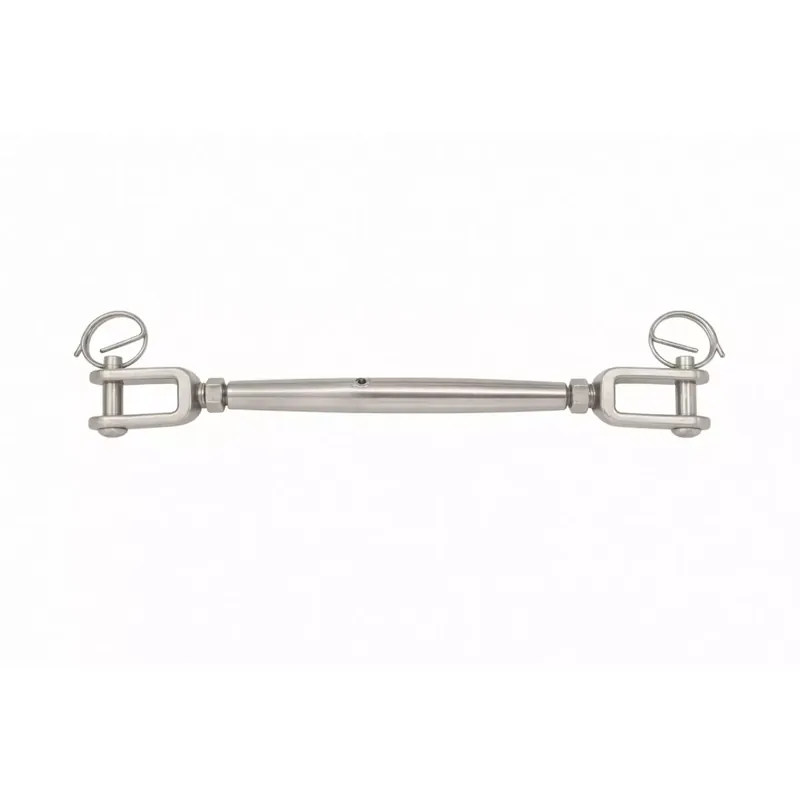 Satisfait Ou Remboursé Ridoir à chapes fixes soudées - Inox A4 - M4 - Long. 110 / 170 - Accastillage, quincaillerie