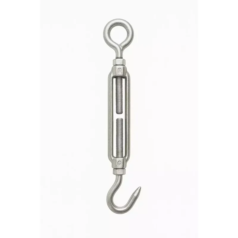 Vente Directe Tendeur oeil / crochet - Inox A4 - diam 5 - Long. 120 / 178 - Accastillage, quincaillerie
