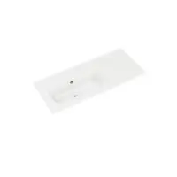 Prix Cassé Plan vasque synthèse Plénitude vasque à gauche largeur 90 cm profondeur 38 cm