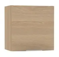 Cube Plénitude 1 porte Chêne clair version gauche hauteur 30 cm largeur 30 cm profondeur 20 cm Affaire À Saisir