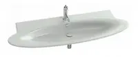 Meilleure Vente Plan vasque Presqu‘ile blanc 50 x 130 cm JACOB DELAFON