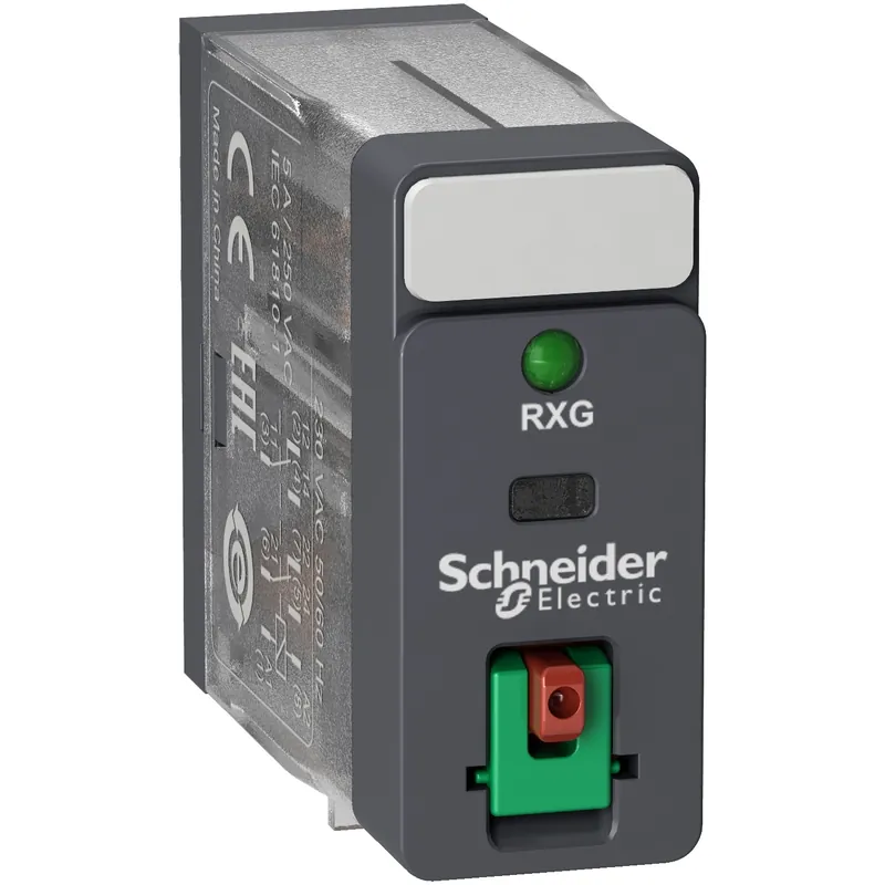 Acheter Direct Zelio Relay RXG – relais interface – embrochab – test – DEL – 2OF – 5A – 24VAC