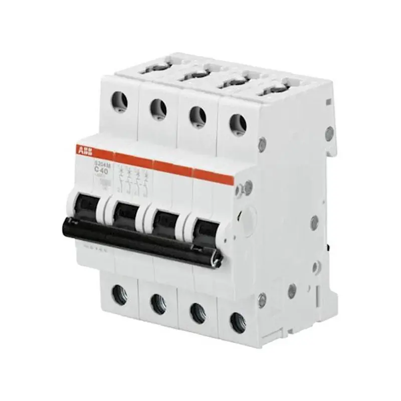 354438 – Disjoncteur S204M 4P 16A Courbe C Raccordement à vis – 15KA (4 modules) – 2CDS274001R0064 Usine Directe