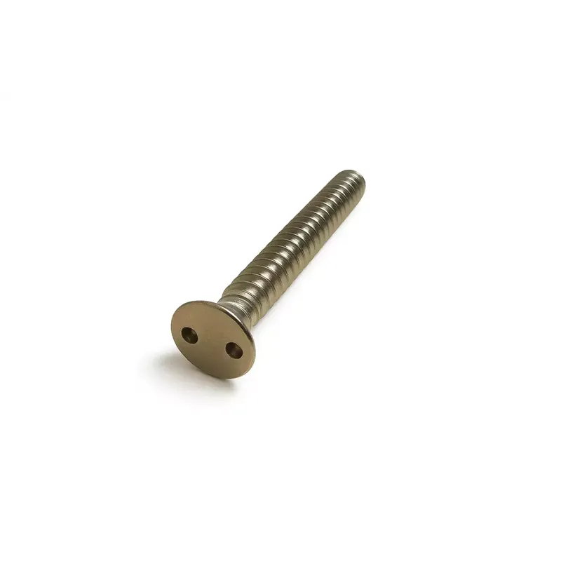 Achat Immédiat Vis à tôle inviolables – Tête fraisée Snake eye – M 4,8 x 50 – Inox A2