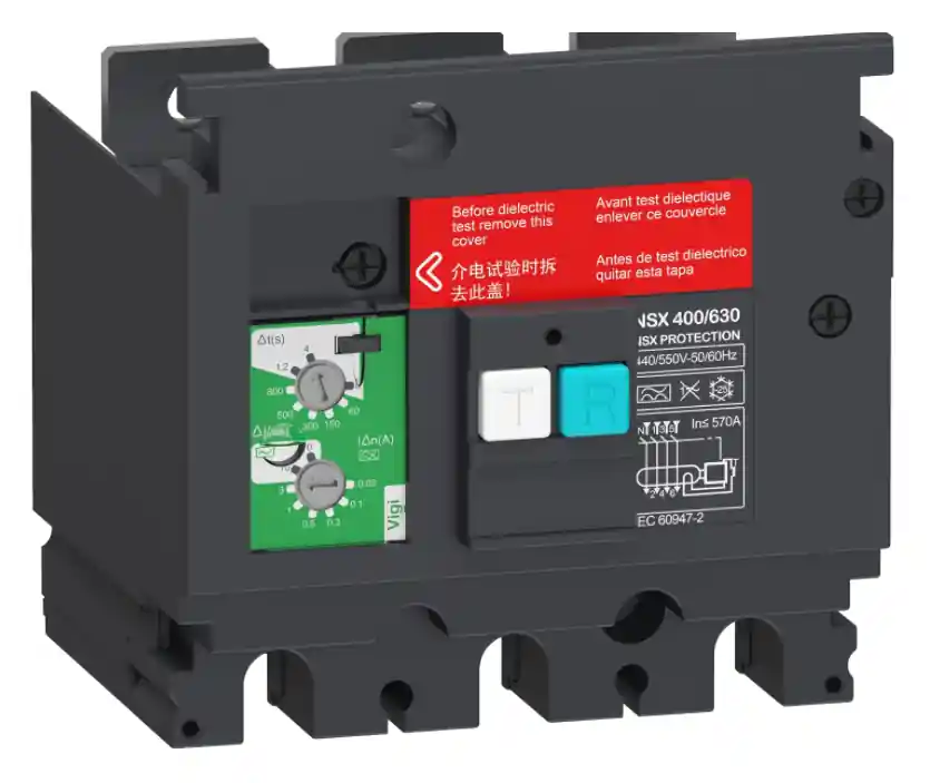 Vigimodul 3p pour NSX400 / 630 30mA à 30A 440VAC à 550VAC Quantité Limitée