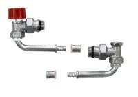 Kit 7 Equerre LL à écrasement 16 x 1,5 GIACOMINI Dernier Modèle