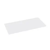 Plan pour meuble sous vasque Plénitude blanc brillant 80 x 38 cm Top Vente