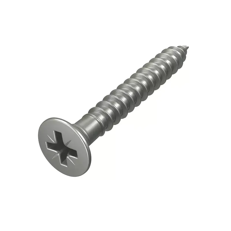 Achat Immédiat Vis pour aggloméré – Tête fraisée empreinte Pozidrive – M5 x 100 – Inox A2 – Visserie à bois
