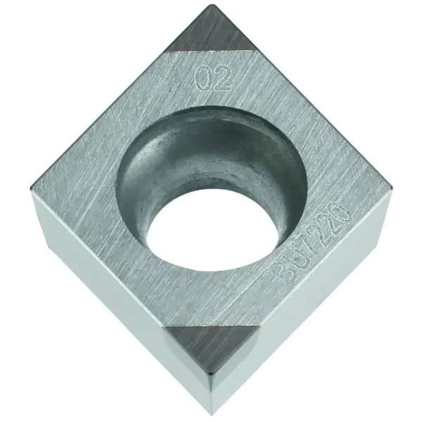 Plaquette de tournage CCGW 09T302, CBN (5° / 7°) Nouvelle Collection