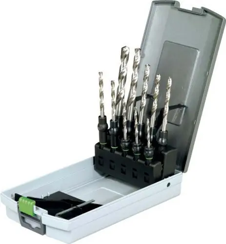 Commande En Gros Coffret 10 Forets FESTOOL hélicoïdaux HSS D3-10 CE/10