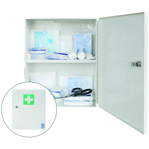 Armoire métallique de premiers secours rempli, Type 1 Commander Vite