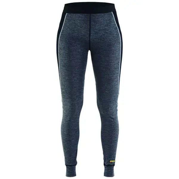 Vente Flash Sous-pantalon dame CHAUD, gris / noir, Taille unisexe S