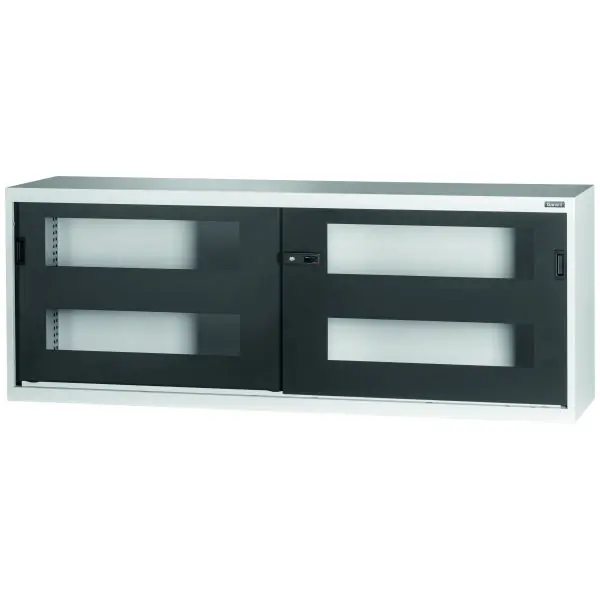 Achat Immédiat Armoire de base avec portes coulissantes avec regard, Hauteur 750mm