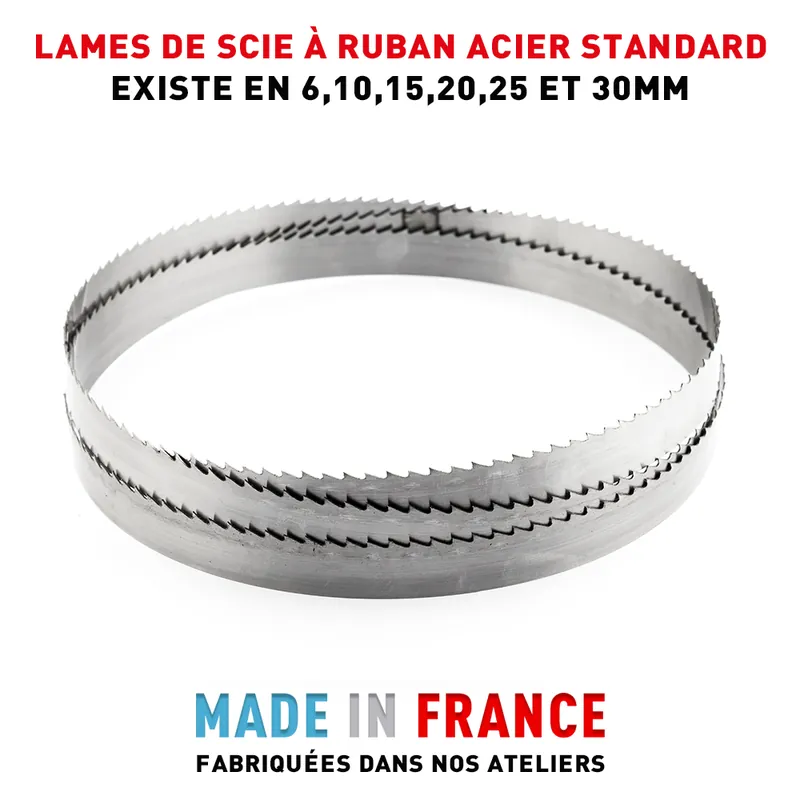Super Prix Lames de Scie à Ruban Acier standard C75 SUR MESURE
