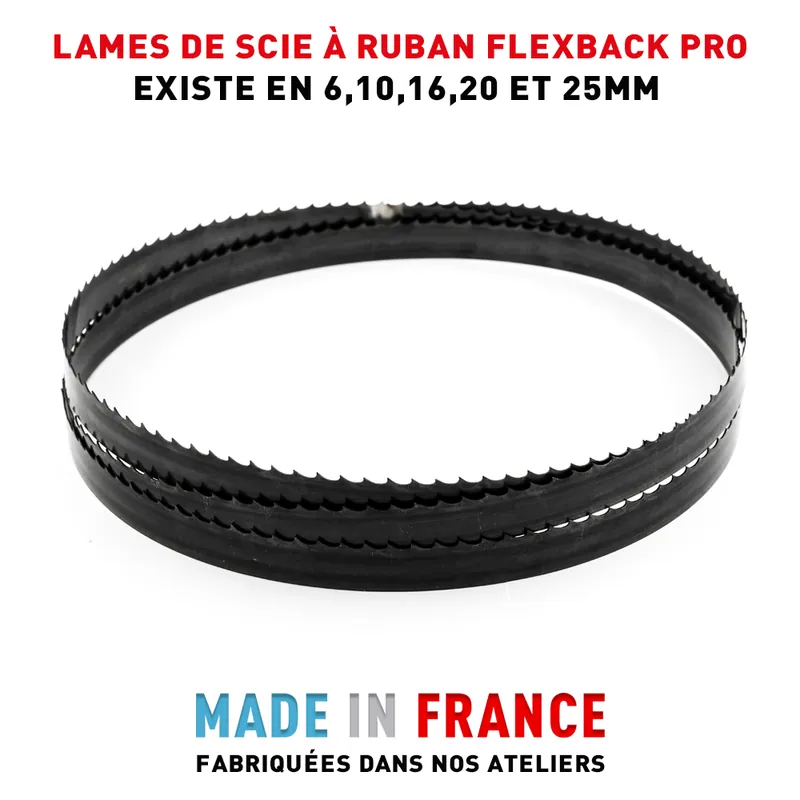 Seulement Aujourd&rsquo;hui Lames de Scie à Ruban Flexback Pro SUR MESURE