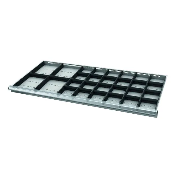 Achat Immédiat Jeu de parois de séparation à fente / cloisons, 56×24G, Hauteur frontale des tiroirs / Type 75/1