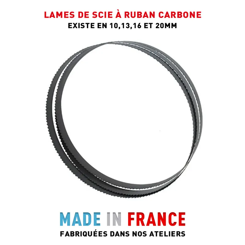 Soldes Lames de Scie à Ruban Bois/pvc Carbone SUR MESURE