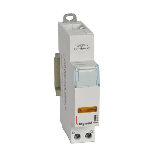 Voyant à LED CX³ simple 110V~ à 400V~ – jaune – 1 module – LEGRAND Meilleure Vente