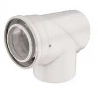 Coude 87° PP/alu visite 80/125 UBBINK DISTRIBUTION Expédié Aujourd&rsquo;hui