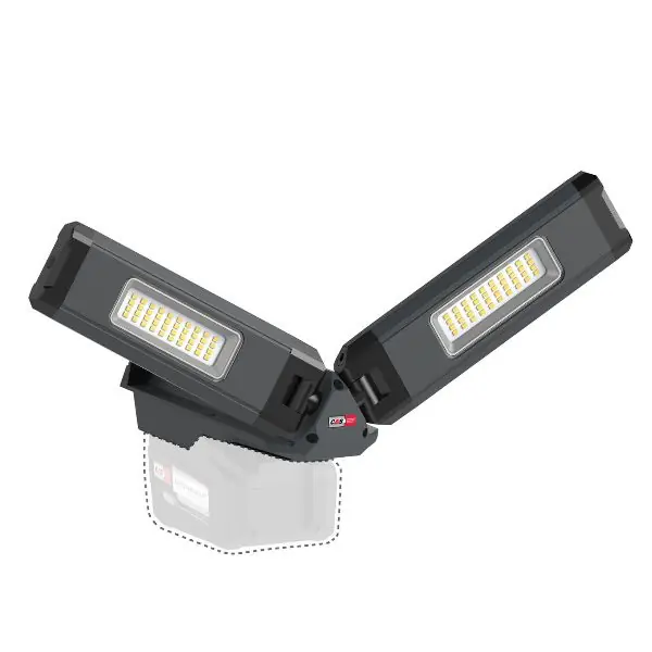 Bon Marché Tête d‘éclairage 2 lampes 2500 lumen DUO CONNECT
