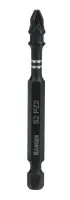 10 embouts impact 1/4‘‘ cruciformes PZ2 longueur 75mm – HANGER – 134098 Commande En Gros