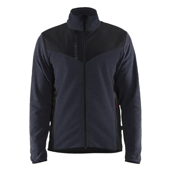 Veste en tricot avec Softshell Bleu marine/Noir foncé XL Produit De Marque