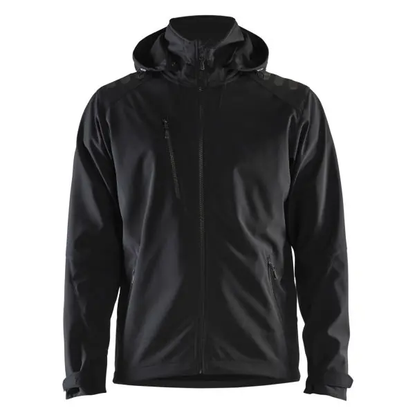 Veste Softshell noir/noir 6XL Top Vente
