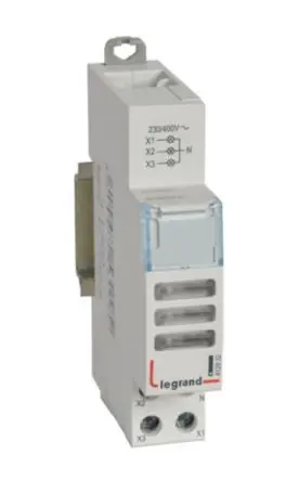 Voyant à LED CX³ triple 230V~ à 400V~ – blanc – 1 module – LEGRAND Acheter Direct