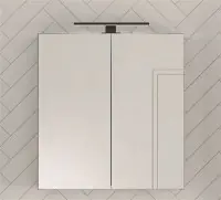 Usine Directe Armoire de toiltette chêne doré 70 x 64 BURGBAD
