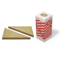 Panneau isolant laine de roche pour combles aménagés Deltarock 1350 x 600 mm épaisseur 100 mm ROCKWOOL Offre Spéciale