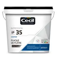 Nouvelle Collection Peinture d‘impression sous couche IP Chantier seau de 10 l V33