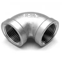 Coude 90° femelle femelle inox 316 26 x 34 FG INOX Meilleure Vente