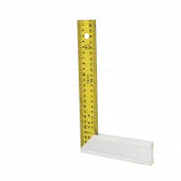 Equerre Menuisier 250Mm Talon Alu Onglet- Lame 123702 WILMART Remise
