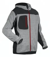 Veste softshell tricot BORA gris clair/noir TM – COVERGUARD – 5BORMM Commander Maintenant