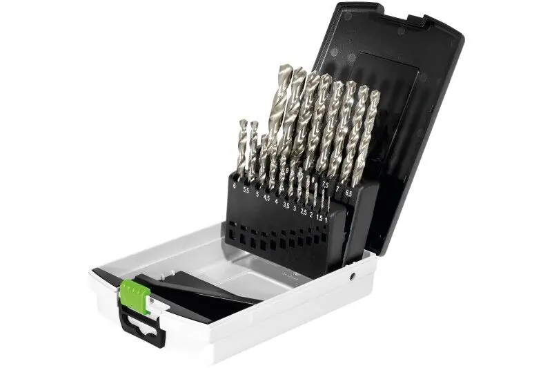 Coffret de forets hélicoïdaux Festool HSS D 1-10 Sort/19 Retour Gratuit
