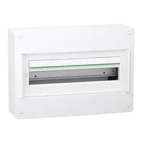 Soldes PrismaSeT XS - Coffret saillie 1 rangée 18 modules - sans porte - LVSXT118