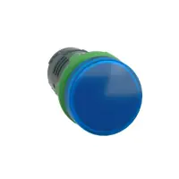 Vente Directe Harmony XB5 – voyant lumineux compact DEL – Ø22 – bleu – 24V – vis étrier – XB5EVB6