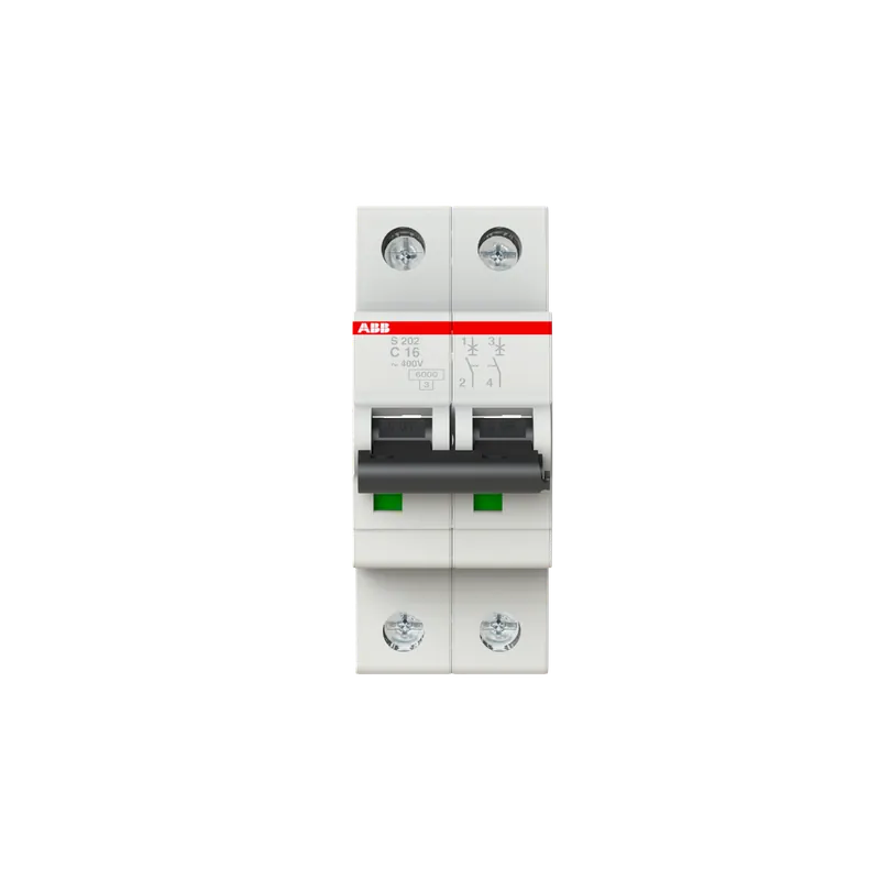 Disjoncteur S200 2P C 16 6kA – ABB2CDS252001R0164 Super Prix