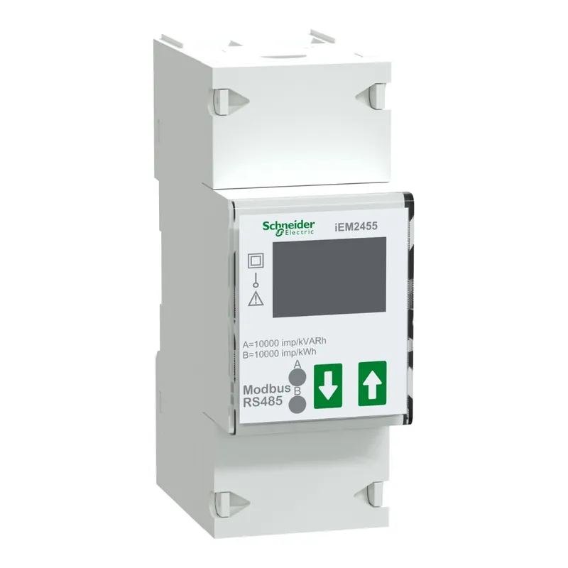 A9MEM2455 – Acti9 iEM – compteur d‘énergie monophasé – 100A – Modbus – MID Quantité Limitée