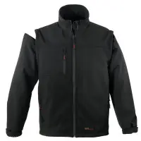 Veste Softshell YANG 2 en 1 noir TL – COVERGUARD – 5YANDL Produit De Marque
