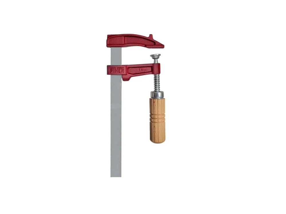 Prix Cassé Serre joint à vis manche bois PIHER saillie 70 mm longueur 250 mm