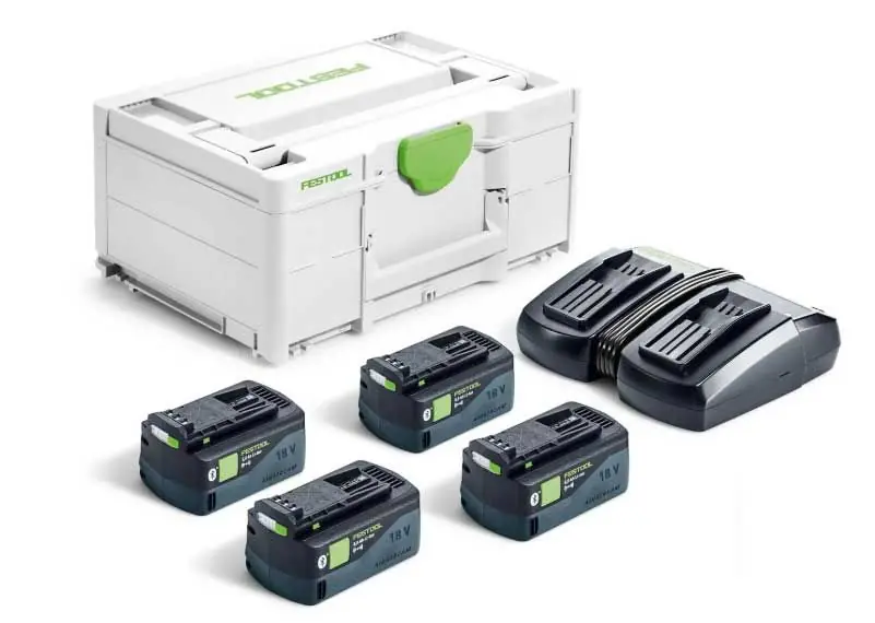 Dernière Chance Set énergie Festool SYS 18V 4×5,0/TCL 6 DUO